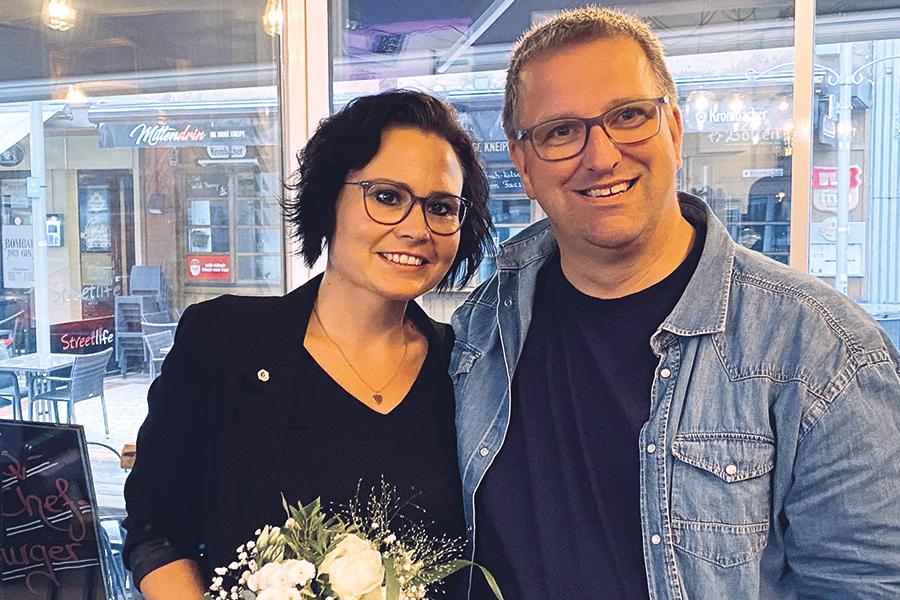 Kira Hallwass und Andreas Pferdekemper